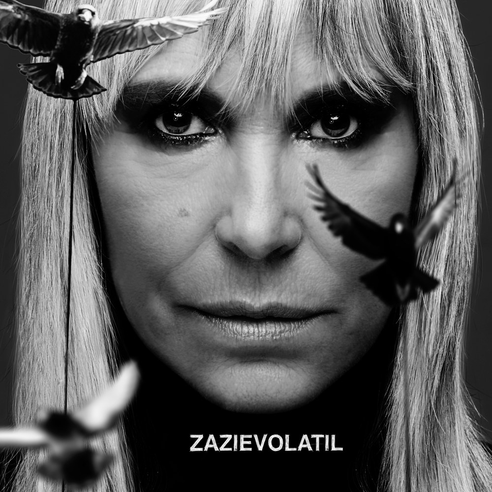 Zazie — Volatil, pochette de l'album